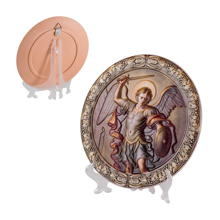 Prato Decorativo São Miguel Arcanjo 20 cm