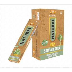 Incenso Natural BIC Sálvia Branca 25 g – Limpeza e Purificação Energética