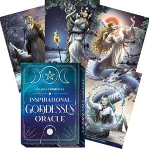 Oráculo Deusas Inspiradoras — caixa e cartas ilustradas